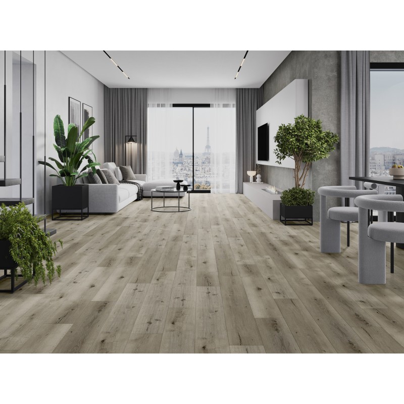 Mexen Bevil Oaks vinylové panely 1240 x 182 mm SPC 6,5 mm, podložka IXPE 1,5 mm, 4 V-drážka, Dub - F1036-1240-182-505-4V1-01