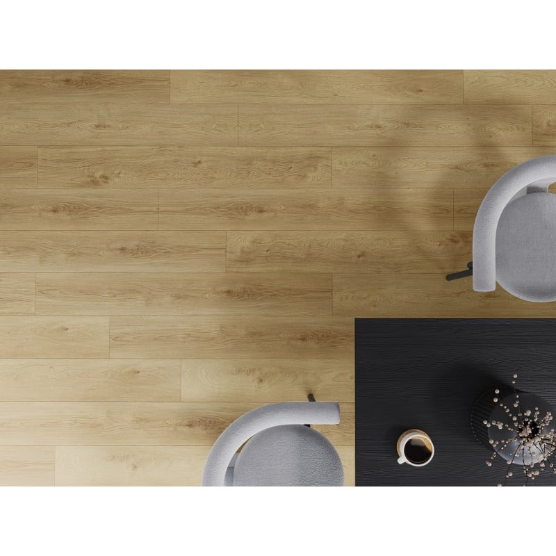 Mexen Anniston vinylové panely 1240 x 182 mm SPC 6,5 mm, podklad IXPE 1,5 mm, 4 V-Fuga, Dub - F1038-1240-182-505-4V1-01