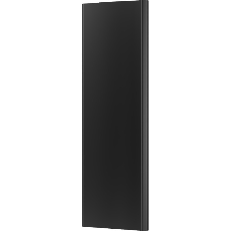 Mexen VR20S Flat deskový radiátor 1600 x 500 mm, spodní středové připojení, 993 W, černý - W6-160-050-70