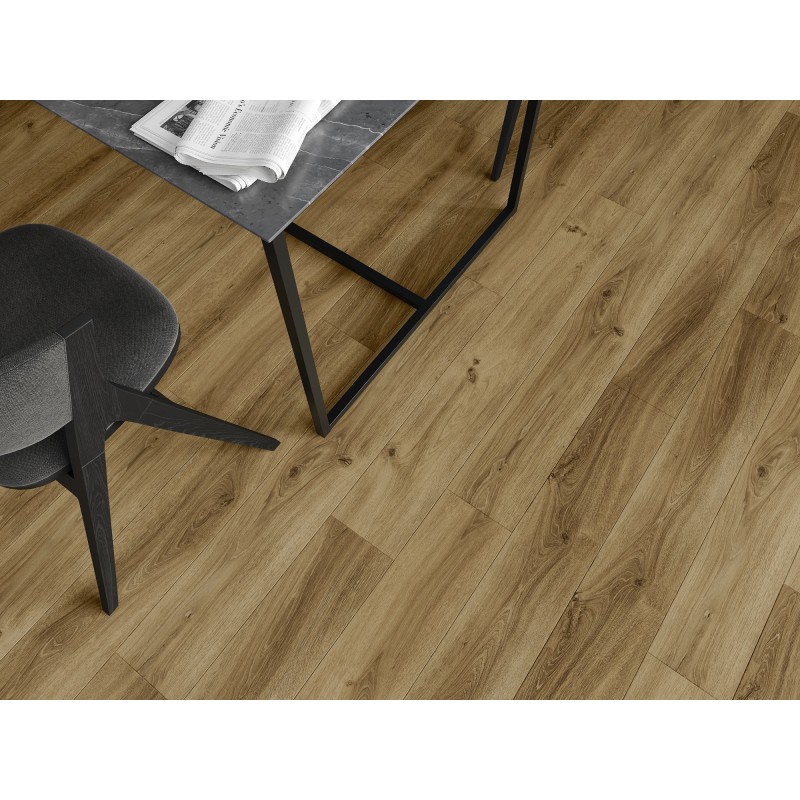 Mexen Amsterdam vinylové panely 1240 x 182 mm SPC 6,5 mm, podložka IXPE 1,5 mm, 4 V-drážka, Dub - F1042-1240-182-505-4V1-01