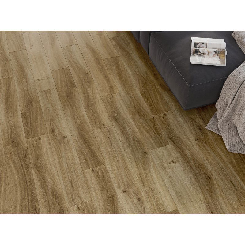 Mexen Amsterdam vinylové panely 1240 x 182 mm SPC 6,5 mm, podklad IXPE 1,5 mm, 4 V-drážka, Dub - F1042-1240-182-505-4V1-01