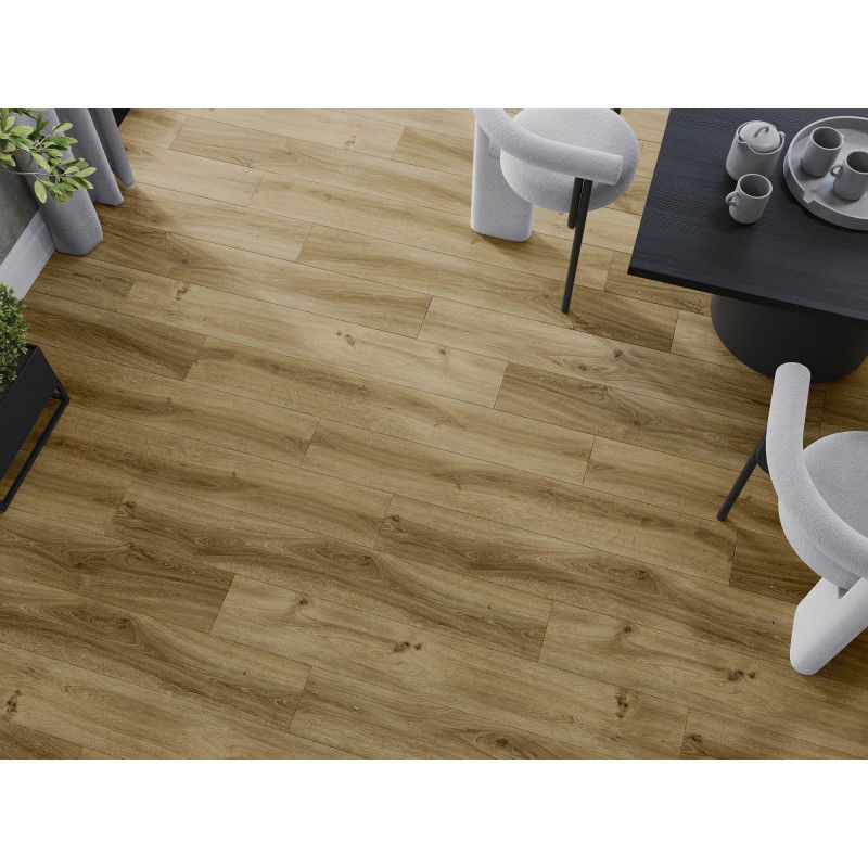 Mexen Amsterdam vinylové panely 1240 x 182 mm SPC 6,5 mm, podklad IXPE 1,5 mm, 4 V-drážka, Dub - F1042-1240-182-505-4V1-01