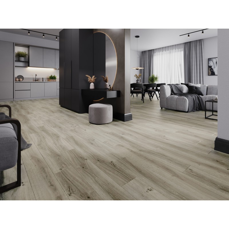 Mexen Richmond vinylové panely 1240 x 182 mm SPC 6,5 mm, podložka IXPE 1,5 mm, 4 V-drážky, Dub - F1043-1240-182-505-4V1-01