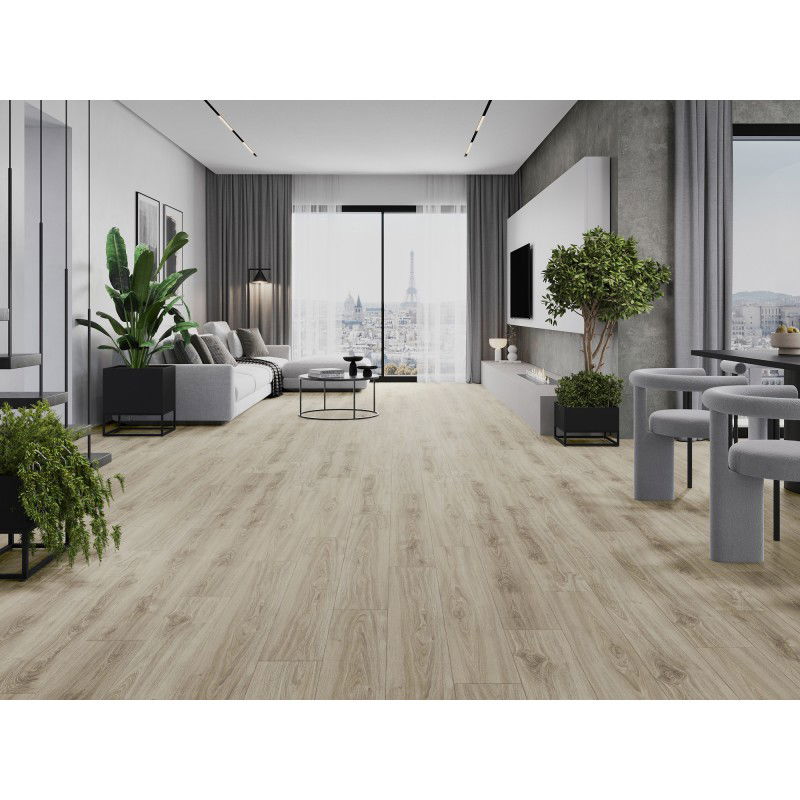 Mexen Madison vinylové panely 1240 x 182 mm SPC 6,5 mm, podklad IXPE 1,5 mm, 4 V-drážka, Dub - F1045-1240-182-505-4V1-01