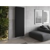 Mexen VS20S Flat deskový radiátor 2200 x 300 mm, spodní středové připojení, 760 W, černý - W6-220-030-70
