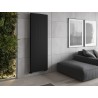 Mexen VS20SL Line deskový radiátor 2000 x 600 mm, spodní středové připojení, 1417 W, černý - W6-200-060-70