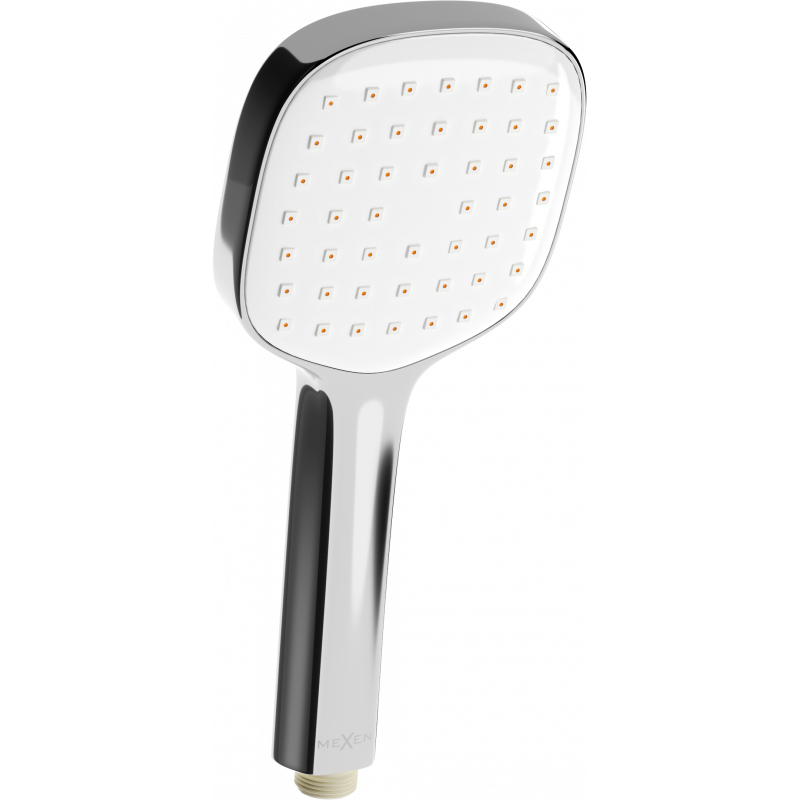 Mexen R-33 sprchová hlavice 1-funkční, chrom/bílá - 79533-02
