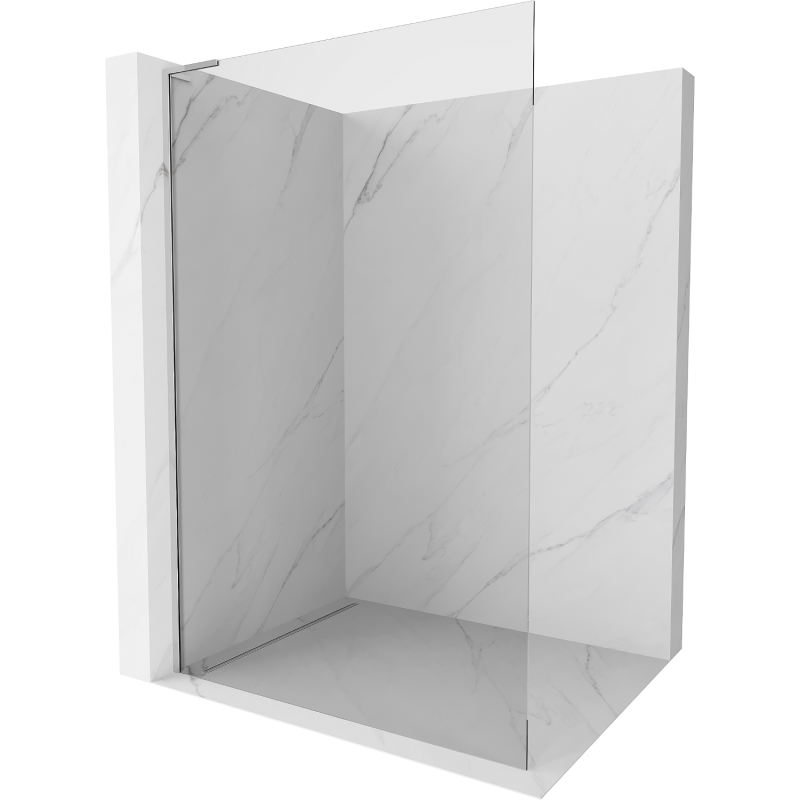 Mexen Kioto L sprchová zástěna Walk-in 90 x 200 cm, transparentní, chrom - 800-090-103-01-00
