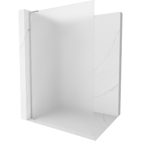 Mexen Kioto L sprchová stěna Walk-in 110 x 200 cm, mrazivý, chrom - 800-110-103-01-30