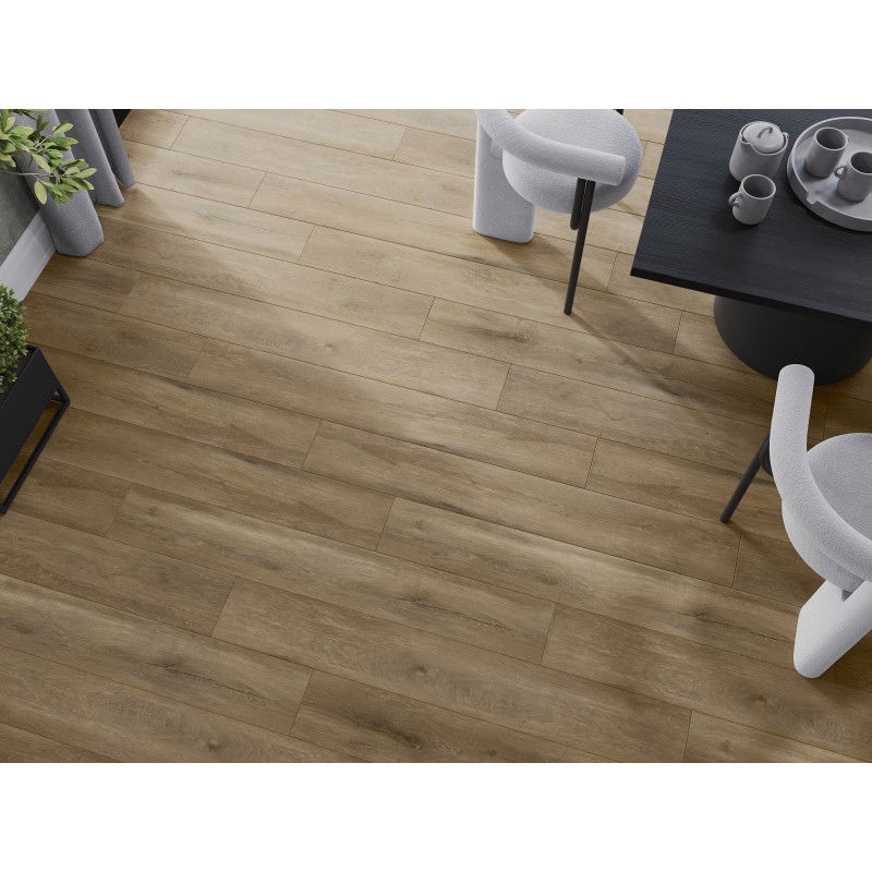 Mexen Long Creek vinylové panely 1240 x 182 mm SPC 6,5 mm, podložka IXPE 1,5 mm, 4 V-spára, Dub - F1050-1240-182-505-4V1-01