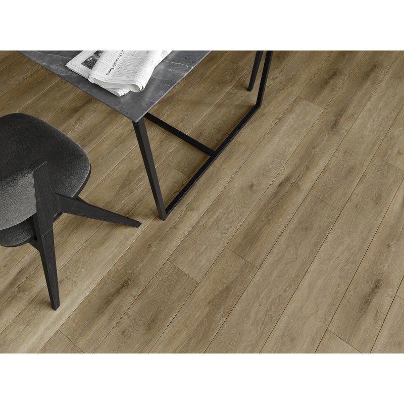 Mexen Clermont vinylové panely 1240 x 182 mm SPC 6,5 mm, podložka IXPE 1,5 mm, 4 V-drážka, Dub - F1053-1240-182-505-4V1-01