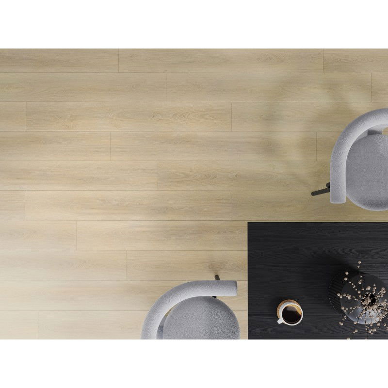 Mexen Kinston vinylové panely 1240 x 182 mm SPC 6,5 mm, podložka IXPE 1,5 mm, 4 V-Fuga, Dub - F1057-1240-182-505-4V1-01