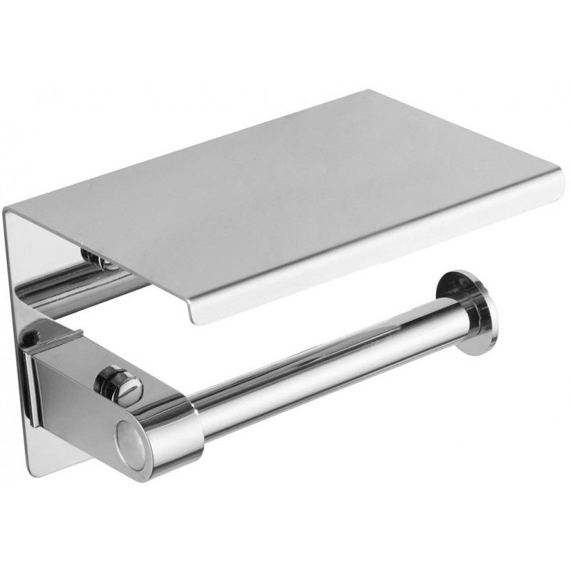 Mexen držák na papír s poličkou, chrom - 701197-00