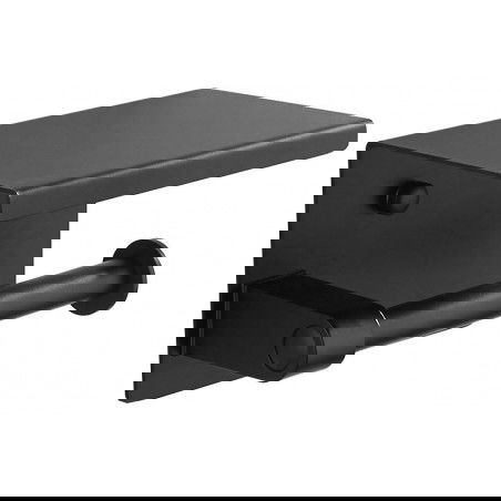 Mexen držák na papír s poličkou, černý - 701197-70