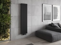 Mexen Denver dekorativní radiátor 1600 x 378 mm, 1487 W, antracit - W215-1600-378-00-66