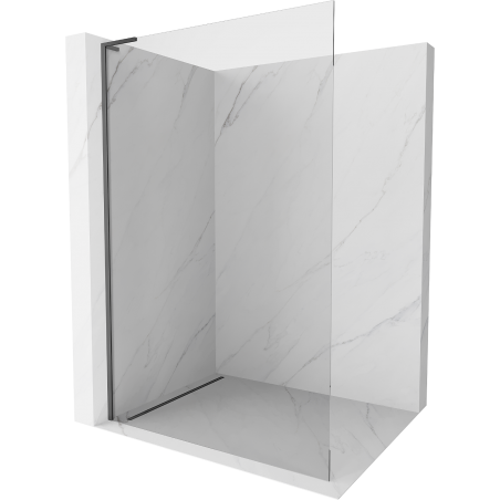 Mexen Kioto L sprchová stěna Walk-in 80 x 200 cm, transparentní, gun metal - 800-080-103-95-00