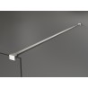 Mexen Kioto sprchová stěna Walk-in 100 x 200 cm, matné sklo 8 mm, kartáčovaný nikl - 800-100-101-97-30