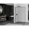 Mexen Kioto L sprchová zástěna Walk-in 110 x 200 cm, černý rám, gun metal - 800-110-103-95-70