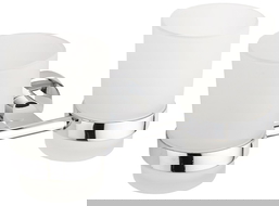 Mexen Tiber dvojitý kelímek na kartáčky, chrom - 7050552-00