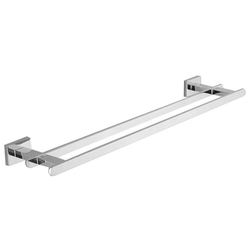 Mexen Arno dvojitý věšák na ručník, chrom - 7020725-00