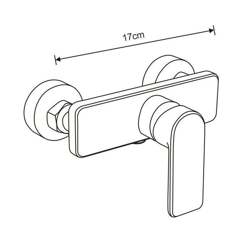 Mexen Cetus baterie sprchová, zlatá - 744340-50