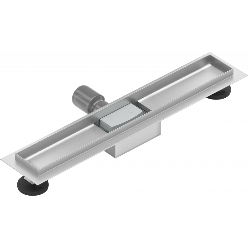 Mexen Flat tělo pro lineární odtok 50 cm, inox - 1015050