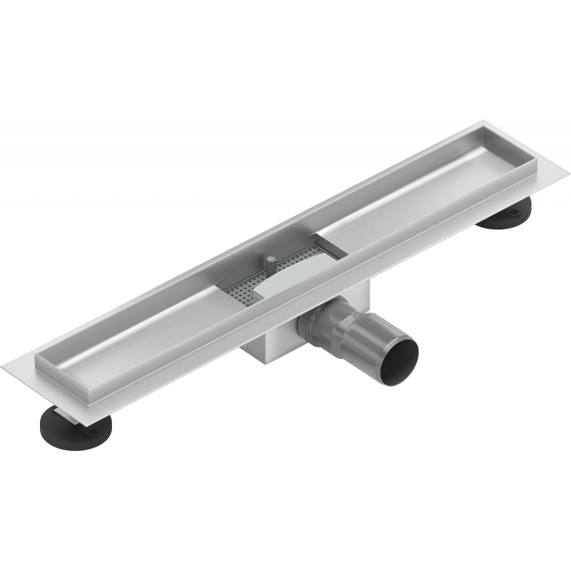 Mexen Flat tělo pro lineární odtok 50 cm, inox - 1015050