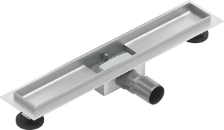 Mexen Flat korporace do liniového odtoku 60 cm, inox - 1015060