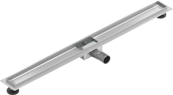 Mexen Flat korpus do odtokové žlábky 90 cm, inox - 1015090