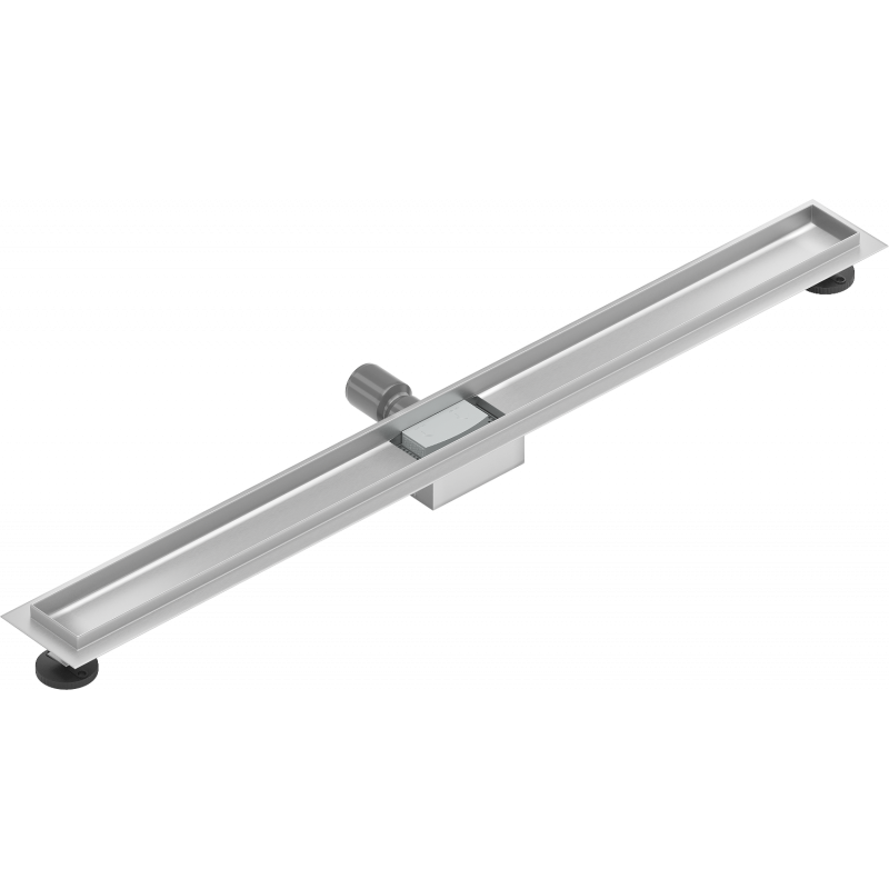 Mexen Flat tělo pro lineární odtok 100 cm, nerez - 1015100