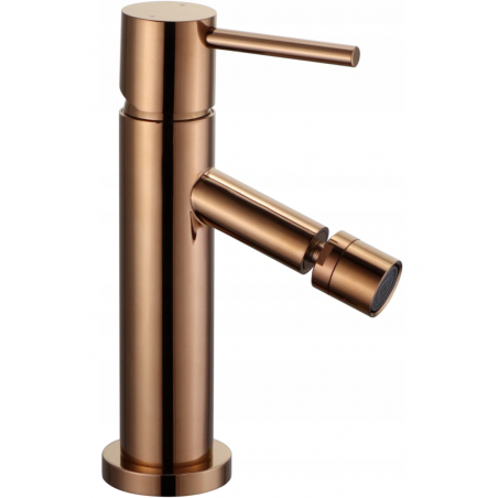 Mexen Rumba bidetová baterie, růžové zlato - 73520-60