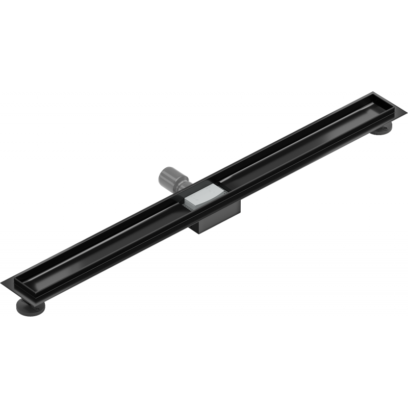 Mexen Flat těleso pro liniový odtok 100 cm, černé - 1715100