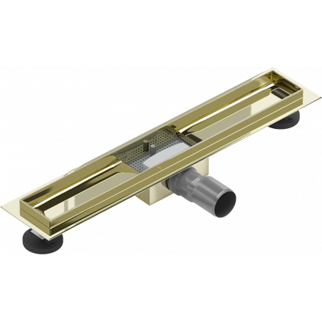 Mexen Flat těleso pro liniový odtok 50 cm, zlatý - 1515050