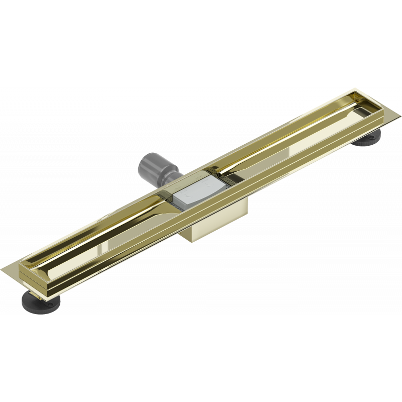 Mexen Flat tělo pro lineární odtok 70 cm, zlatý - 1515070