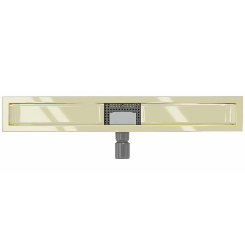 Mexen Flat tělo pro lineární odtok 70 cm, zlatý - 1515070