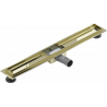 Mexen Flat tělo pro lineární odtok 80 cm, zlatý - 1515080