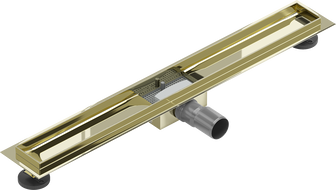 Mexen Flat tělo pro lineární odtok 80 cm, zlatý - 1515080
