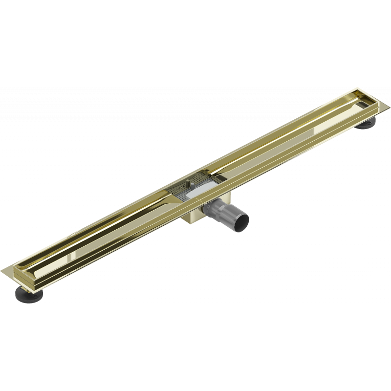 Mexen Flat tělo pro lineární odtok 90 cm, zlatý - 1515090
