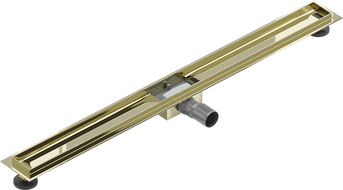 Mexen Flat tělo pro lineární odtok 90 cm, zlatý - 1515090