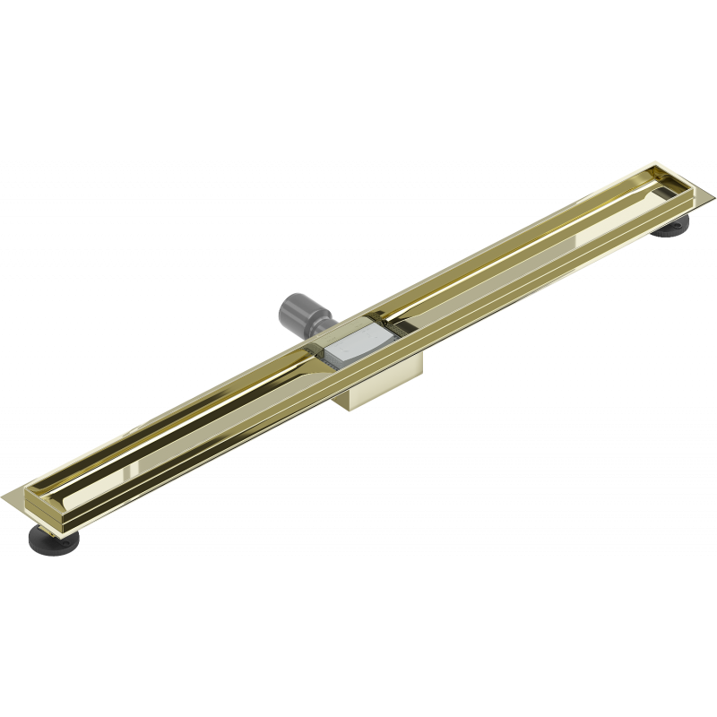 Mexen Flat tělo pro lineární odtok 90 cm, zlatý - 1515090
