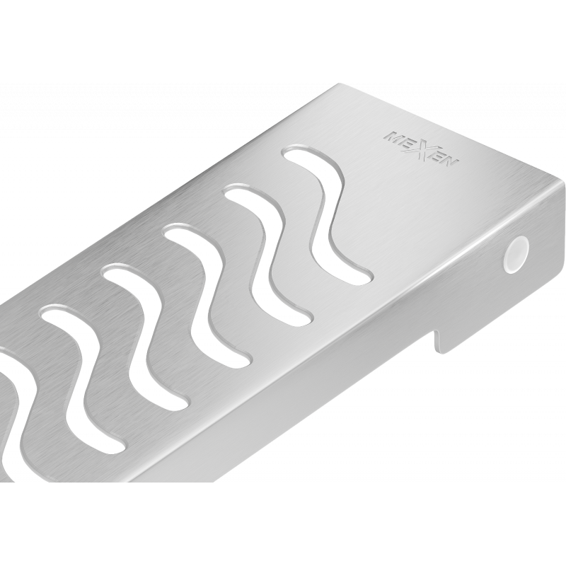 Mexen Flat M09 krytka na liniový odtok 90 cm, inox - 1028090