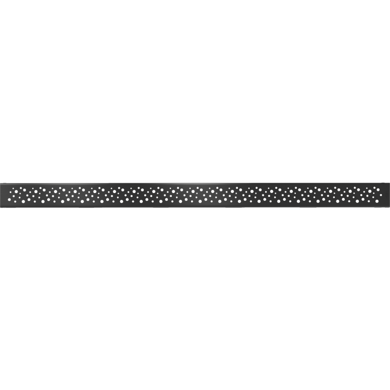 Mexen Flat M12 krytka pro liniový odtok 100 cm, černá - 1721100