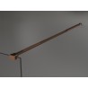 Mexen Kioto sprchová zástěna Walk-in 100 x 200 cm, černý rám 8 mm, růžové zlato - 800-100-101-60-70