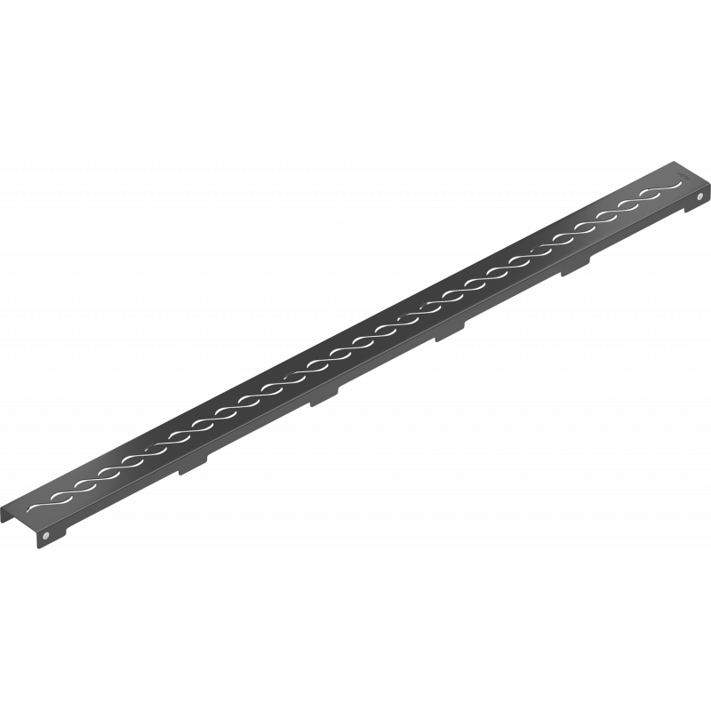 Mexen Flat M18 kryt pro lineární odtok 100 cm, černý - 1723100