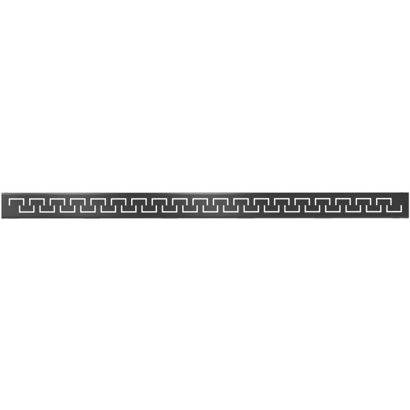 Mexen Flat M15 kryt na lineární odtok 100 cm, černý - 1724100