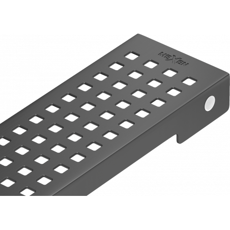 Mexen Flat M08 kryt odtokového žlabu 90 cm, černý - 1725090