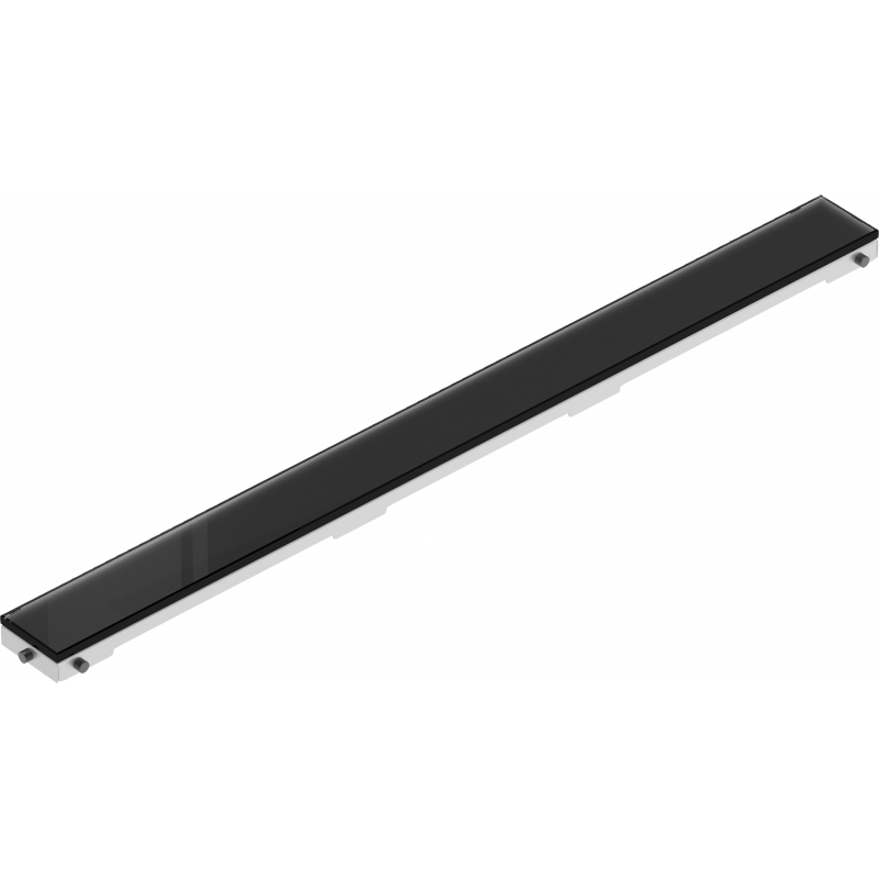 Mexen Flat MGB kryt pro liniový odtok 50 cm černé sklo - 1026050