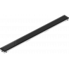 Mexen Flat MGB kryt odtokového kanálu 60 cm, černé sklo - 1026060