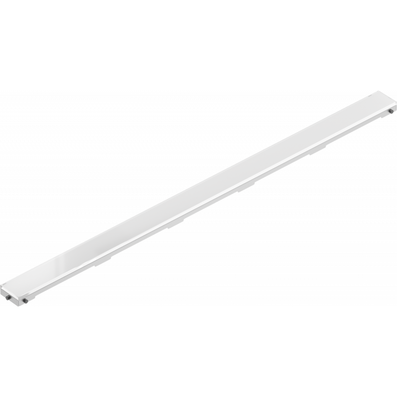 Mexen Flat MGW kryt na liniový odtok 80 cm, bílé sklo - 1027080