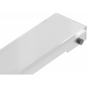 Mexen Flat MGW kryt pro lineární odtok 80 cm, bílé sklo - 1027080